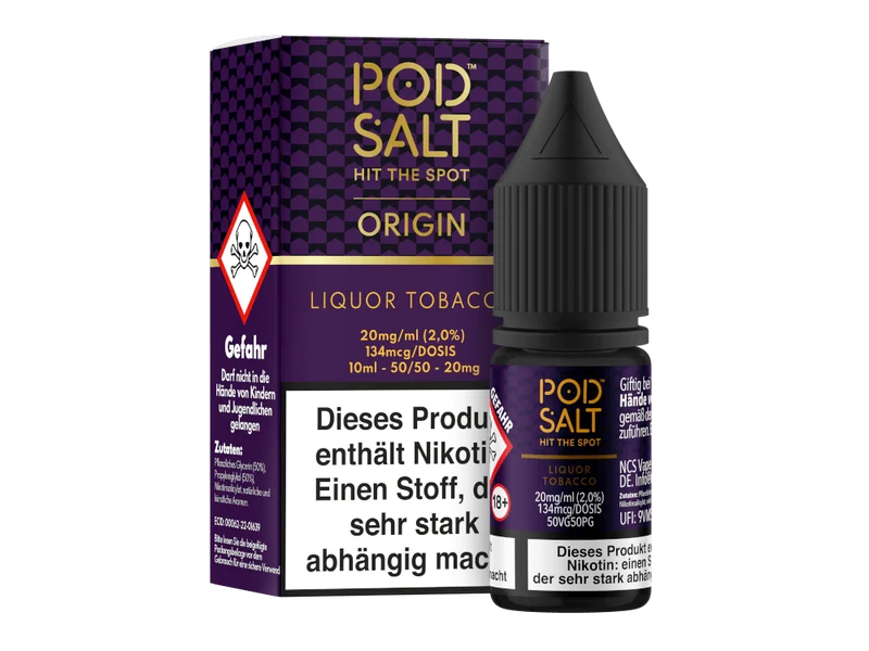 Pod Salt Origin Liquor Tobacco Nikotinsalz Liquid
