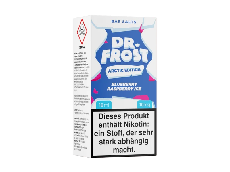 Dr. Frost Blueberry Raspberry Ice Nikotinsalz Liquid