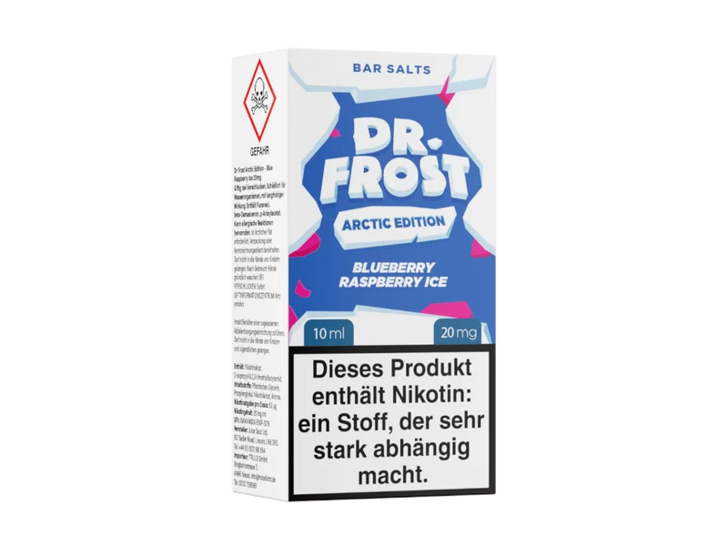 Dr. Frost Blueberry Raspberry Ice Nikotinsalz Liquid