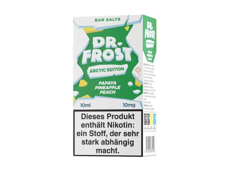 Dr. Frost Papaya Pineapple Peach Nikotinsalz Liquid