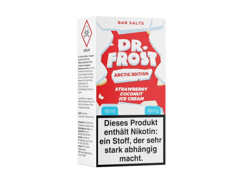 Dr. Frost Strawberry Coconut Ice Cream Nikotinsalz Liquid