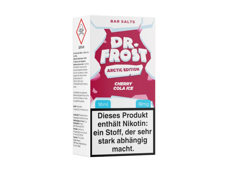 Dr. Frost Cherry Cola Ice Nikotinsalz Liquid