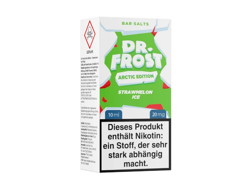 Dr. Frost Strawmelon Ice Nikotinsalz Liquid