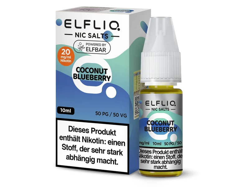 ELFLIQ Coconut Blueberry Nikotinsalz Liquid