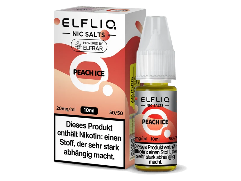 ELFLIQ Peach Ice Nikotinsalz Liquid