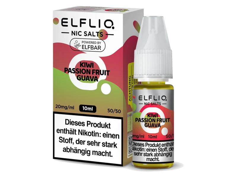 ELFLIQ Kiwi Passion Fruit Guava Nikotinsalz Liquid