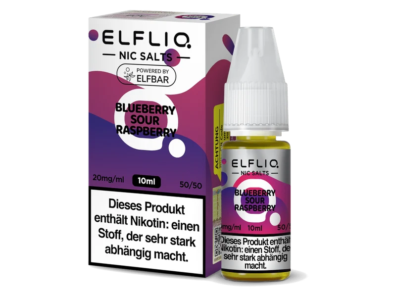 ELFLIQ Blueberry Sour Raspberry Nikotinsalz Liquid