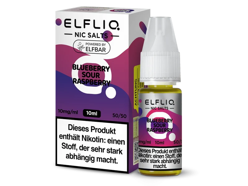 ELFLIQ Blueberry Sour Raspberry Nikotinsalz Liquid