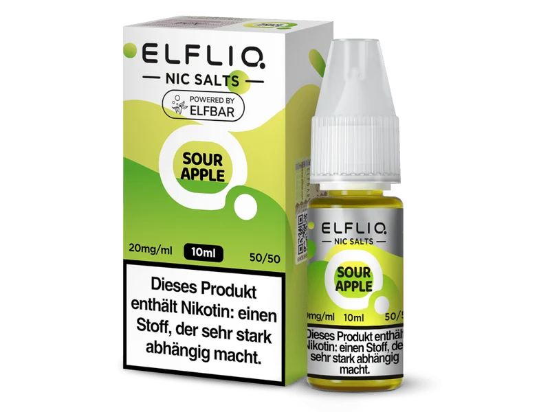 ELFLIQ Sour Apple Nikotinsalz Liquid