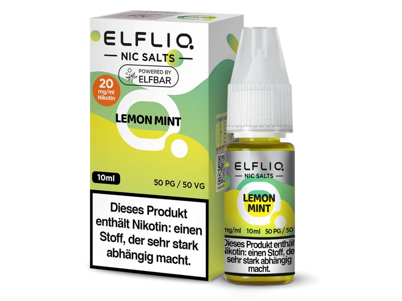 ELFLIQ Lemon Mint Nikotinsalz Liquid