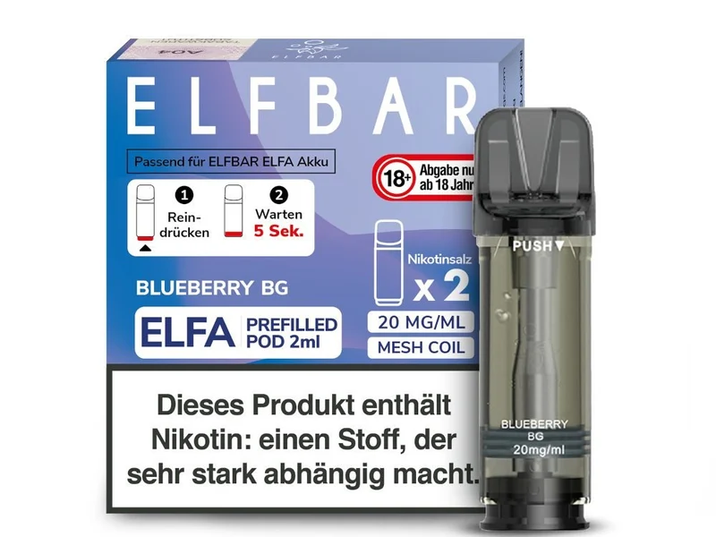 Elfbar Elfa Prefilled Pods
