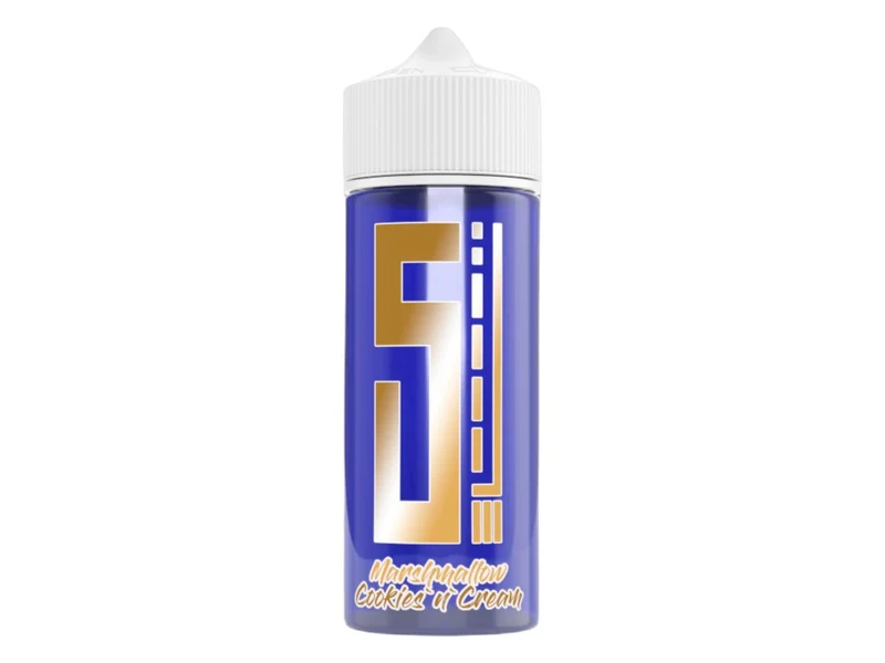 5EL - Blue Overdosed Marshmallow Cookies'n'Cream - Longfill Aroma 10ml (120ml Flasche)