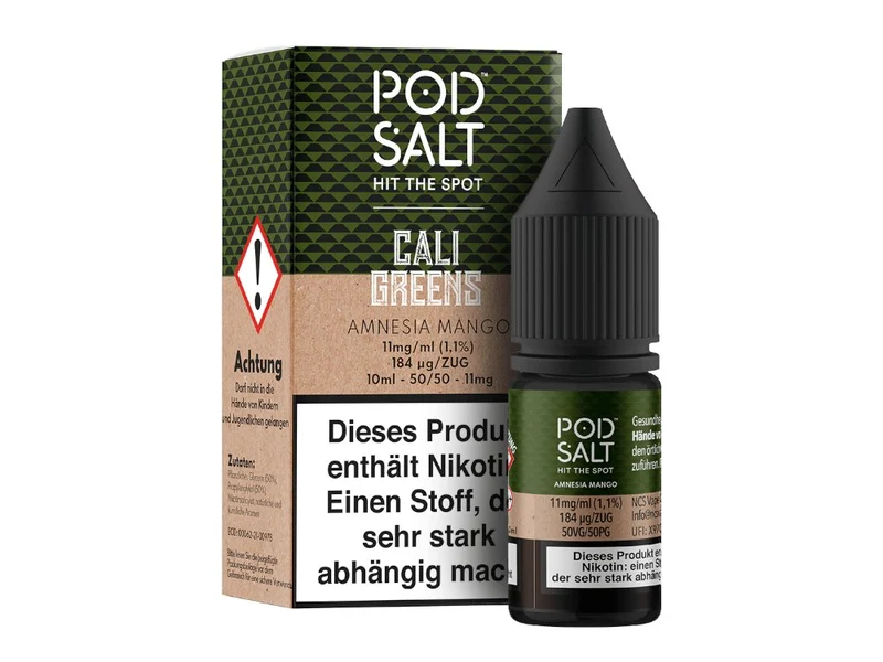 Pod Salt Fusion - Amnesia Mango - 10ml Fertigliquid (Nikotinsalz)