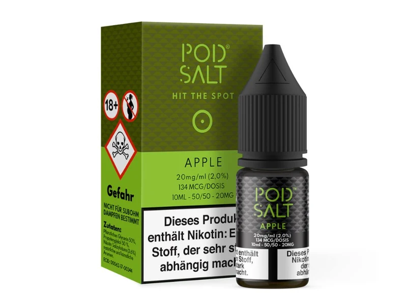 Pod Salt Core - Apple - 10ml Fertigliquid (Nikotinsalz)