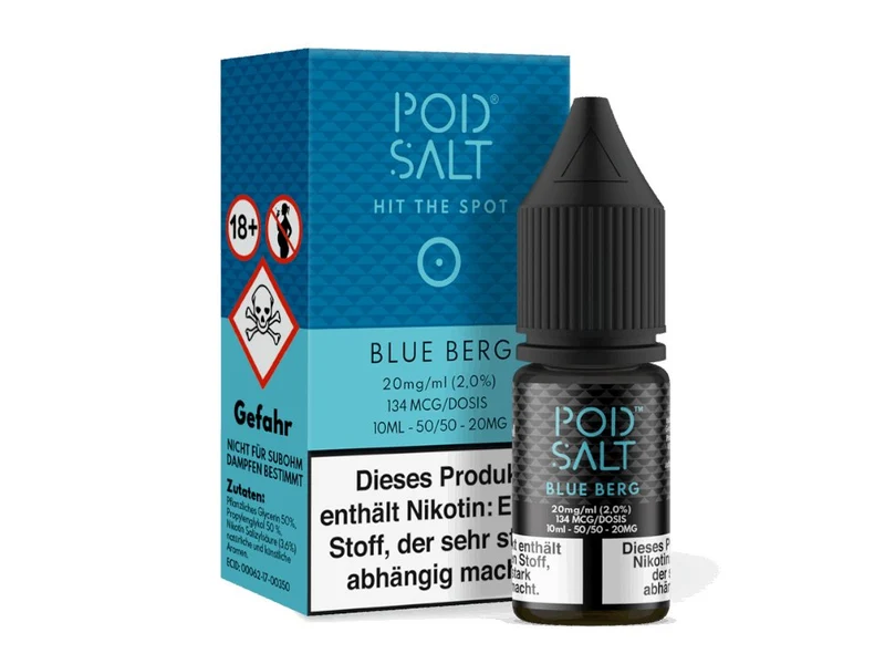 Pod Salt - Blue Berg - 10ml Fertigliquid (Nikotinsalz)