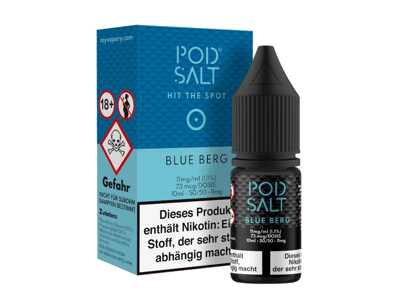 Pod Salt - Blue Berg - 10ml Fertigliquid (Nikotinsalz)