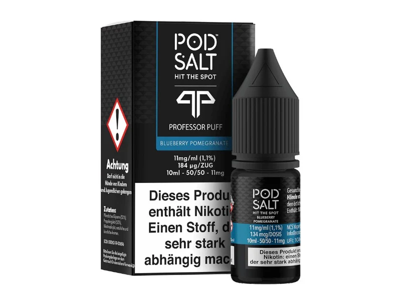 Pod Salt - Blueberry Pomegranate - 10ml Fertigliquid (Nikotinsalz)