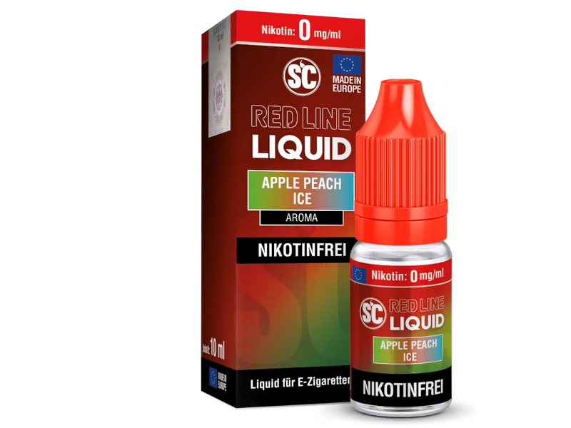 SC Red Line Apple Peach Ice Nikotinsalz Liquid