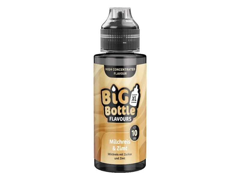 Big Bottle - Milchreis & Zimt - Longfill Aroma 10ml (120ml Flasche)