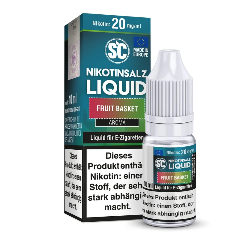 SC - Fruit Basket - 10ml Fertigliquid (Nikotinsalz)