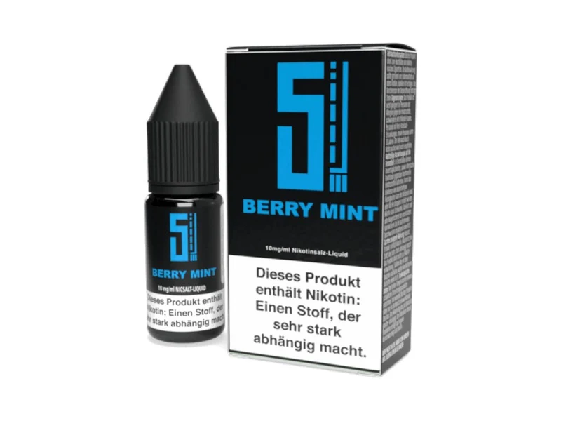 5EL - Berry Mint - 10ml Fertigliquid (Nikotinsalz)