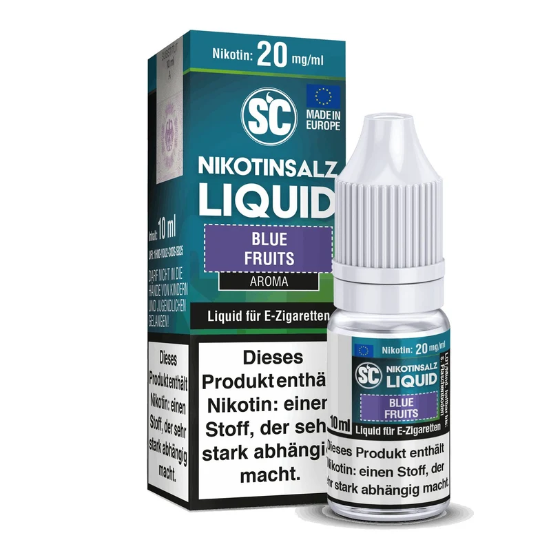 SC - Blue Fruits - 10ml Fertigliquid (Nikotinsalz)