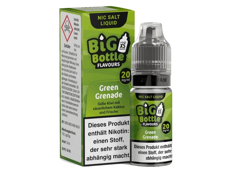 Big Bottle - Green Grenade - 10ml Fertigliquid (Nikotinsalz)