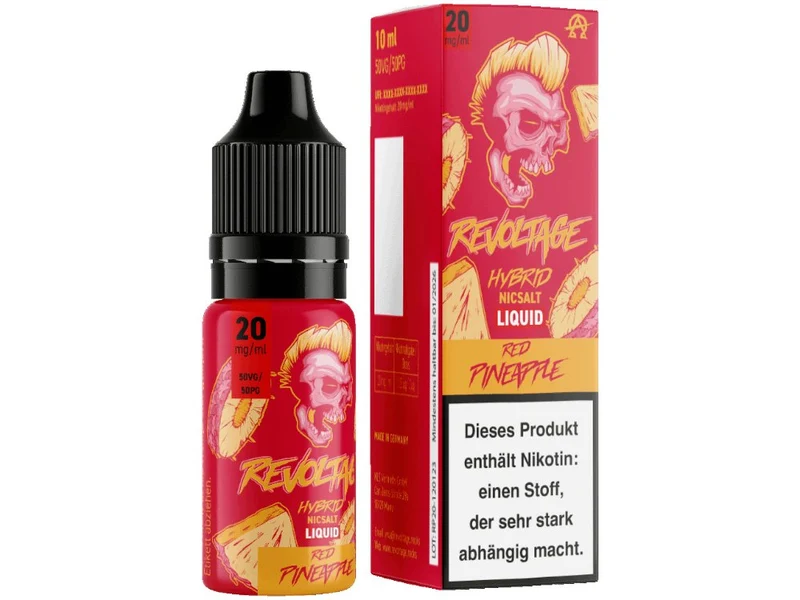 Revoltage - Red Pineapple - 10ml Fertigliquid (Hybrid Nikotinsalz)