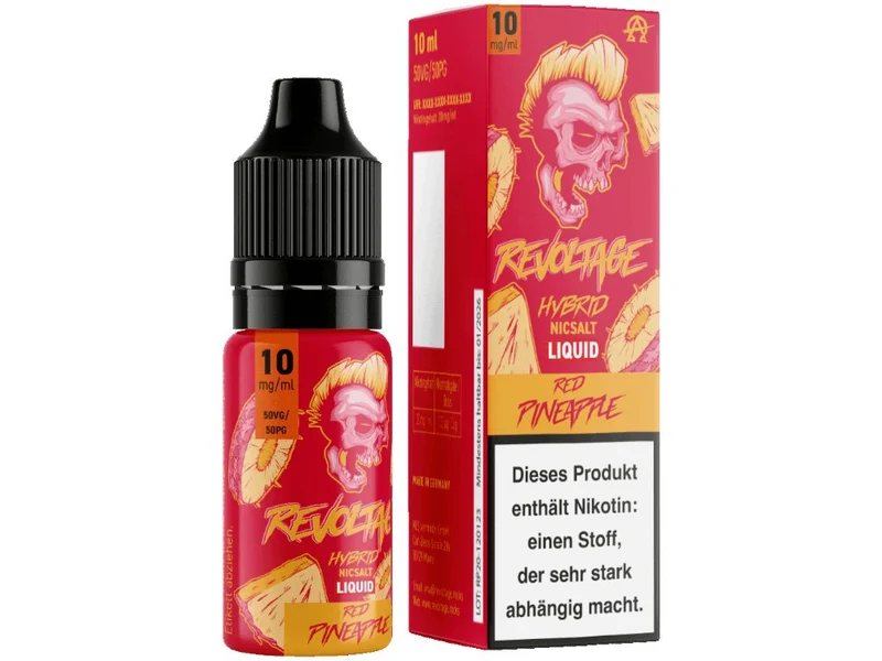 Revoltage - Red Pineapple - 10ml Fertigliquid (Hybrid Nikotinsalz)