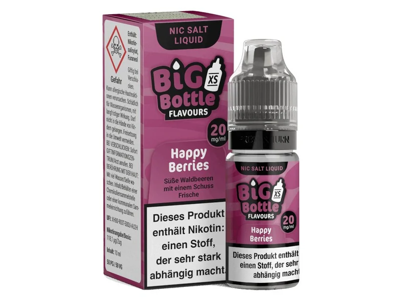 Big Bottle - Happy Berries - 10ml Fertigliquid (Nikotinsalz)