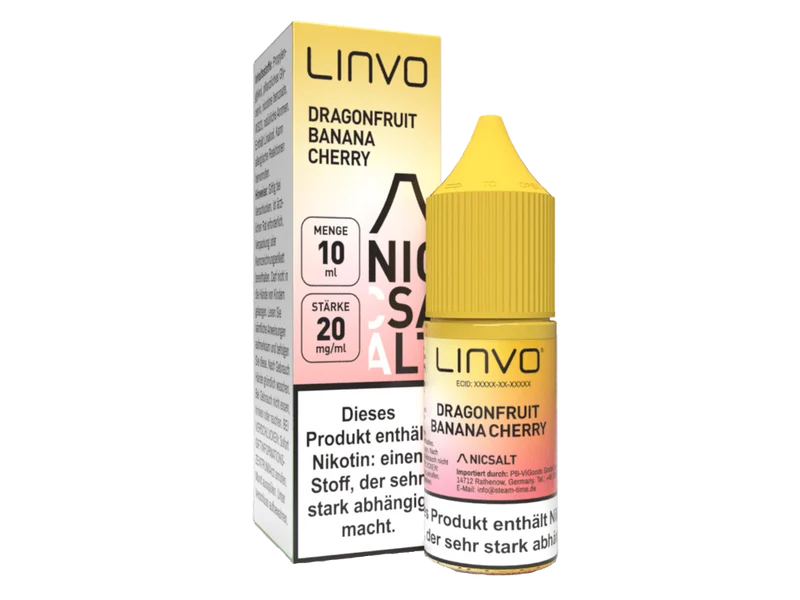 Linvo Dragonfruit Banana Cherry Nikotinsalz Liquid