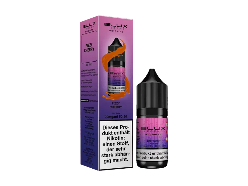 Elux Fizzy Cherry Nikotinsalz Liquid