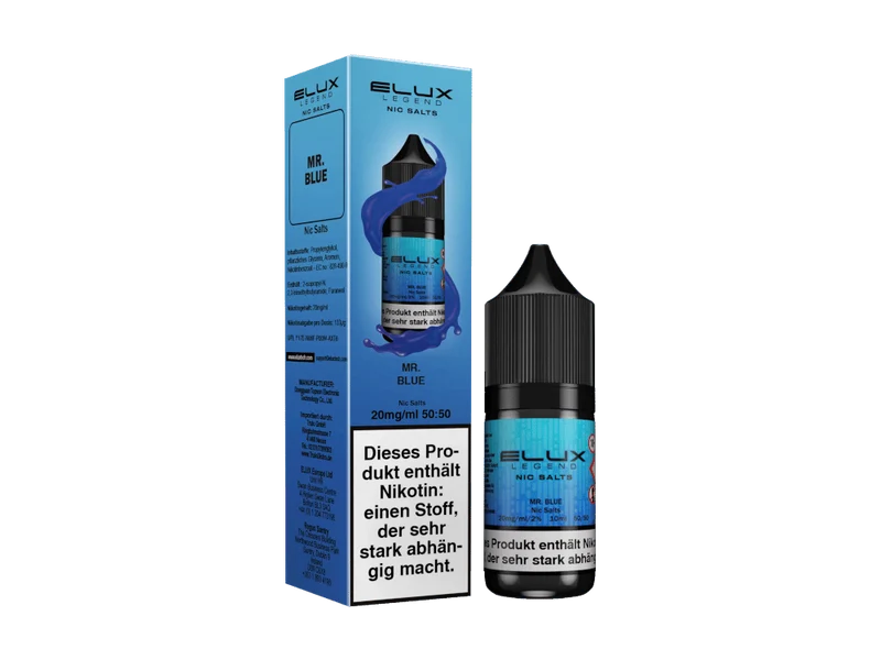 Elux Mr Blue Nikotinsalz Liquid
