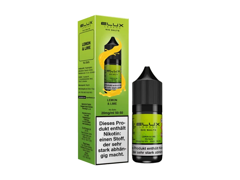 Elux Lemon & Lime Nikotinsalz Liquid