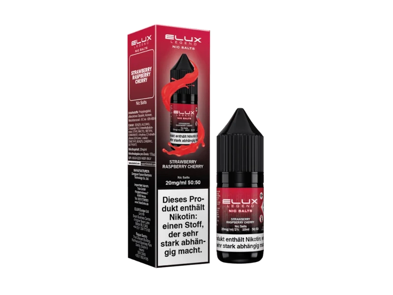 Elux Strawberry Raspberry Cherry Nikotinsalz Liquid