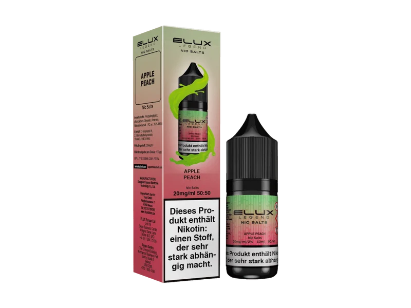 Elux Apple Peach Nikotinsalz Liquid