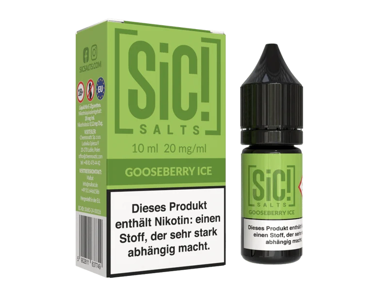SIC! Salts Gooseberry Ice Nikotinsalz Liquid