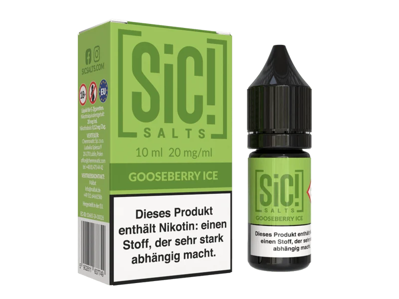 SIC! Salts Gooseberry Ice Nikotinsalz Liquid