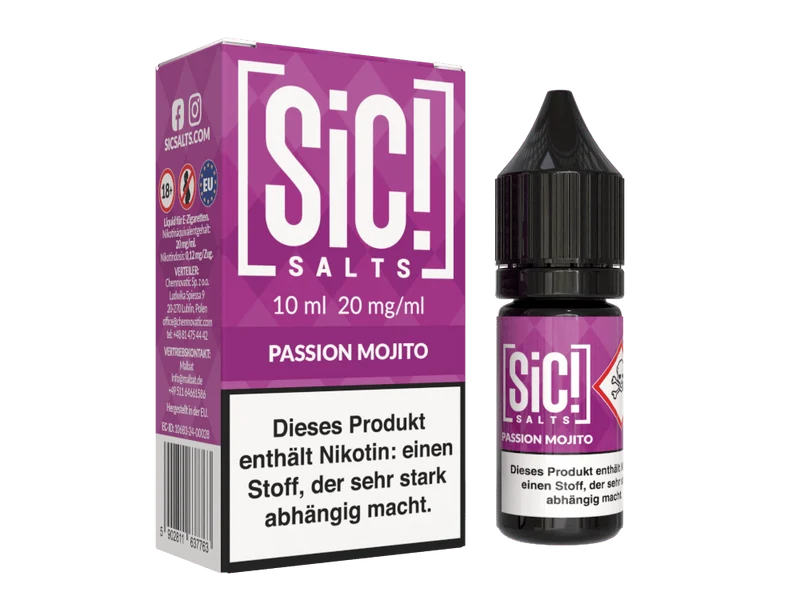 SIC! Salts Passion Mojito Nikotinsalz Liquid