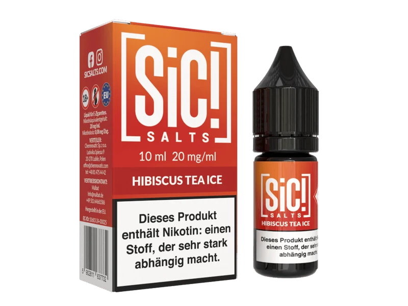 SIC! Salts Hibiscus Tea Ice Nikotinsalz Liquid