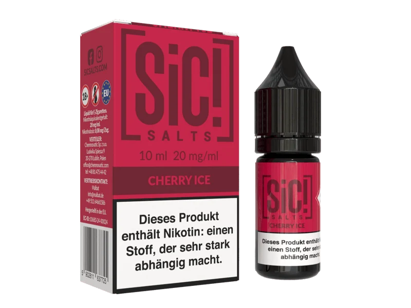 SIC! Salts Cherry Ice Nikotinsalz Liquid