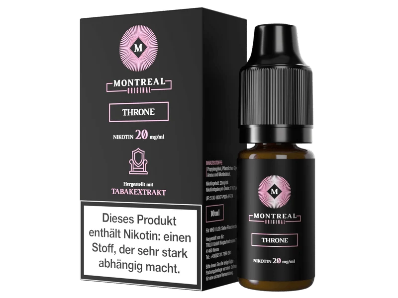 Montreal Original Throne Nikotinsalz Liquid
