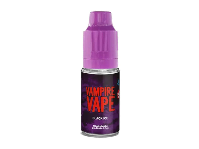 Vampire Vape - Black Ice - 10ml Fertigliquid (Nikotinfrei/Nikotin)