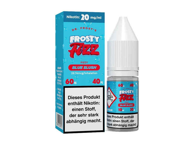 Dr. Frost - Frosty Fizz Blue Slush - 10ml Fertigliquid (Nikotinsalz)