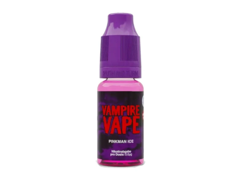 Vampire Vape - Pinkman Ice - 10ml Fertigliquid (Nikotinfrei/Nikotin)
