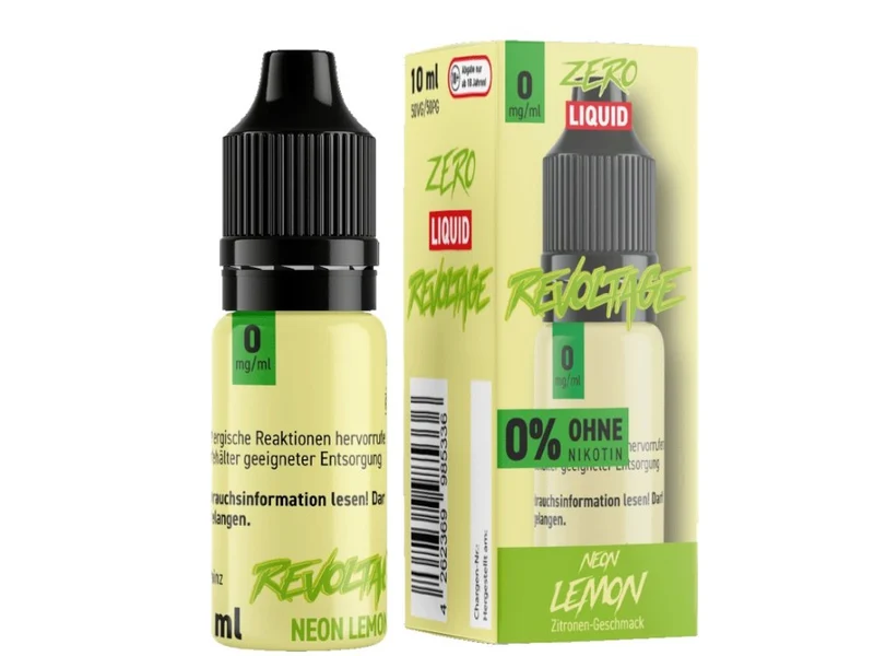 Revoltage - Neon Lemon - 10ml Fertigliquid (Nikotinfrei)