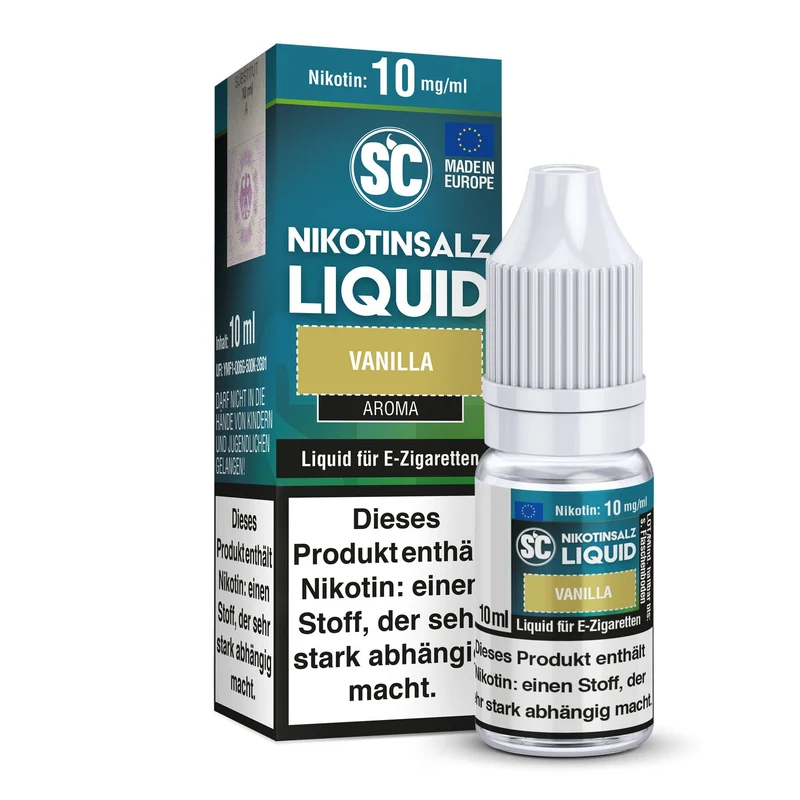 SC - Vanilla - 10ml Fertigliquid (Nikotinsalz)