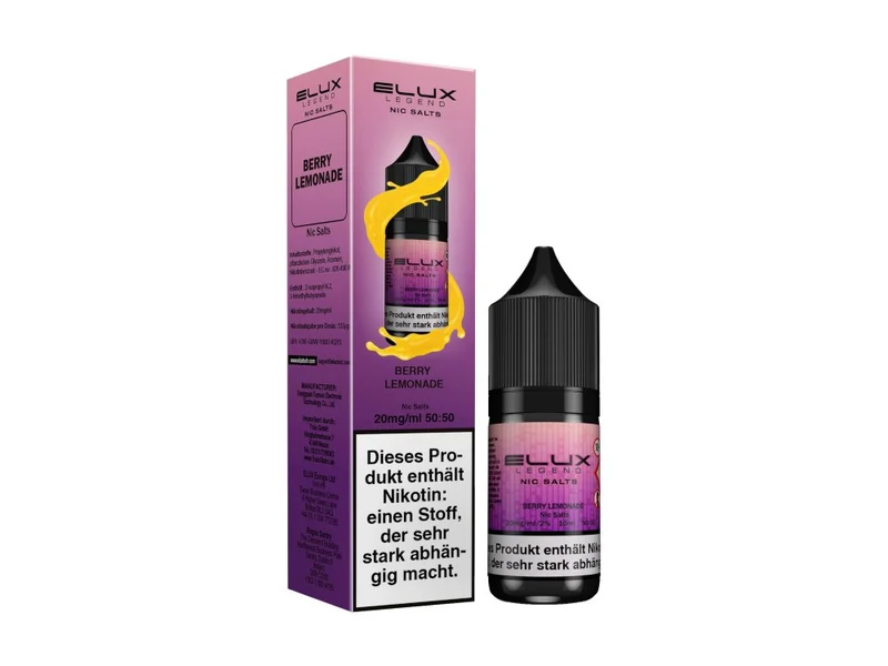 Elux - Berry Lemonade - 10ml Fertigliquid (Nikotinsalz)
