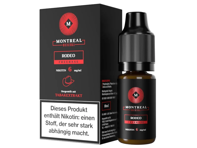 Montreal Original - E-Zigaretten Liquid - Rodeo