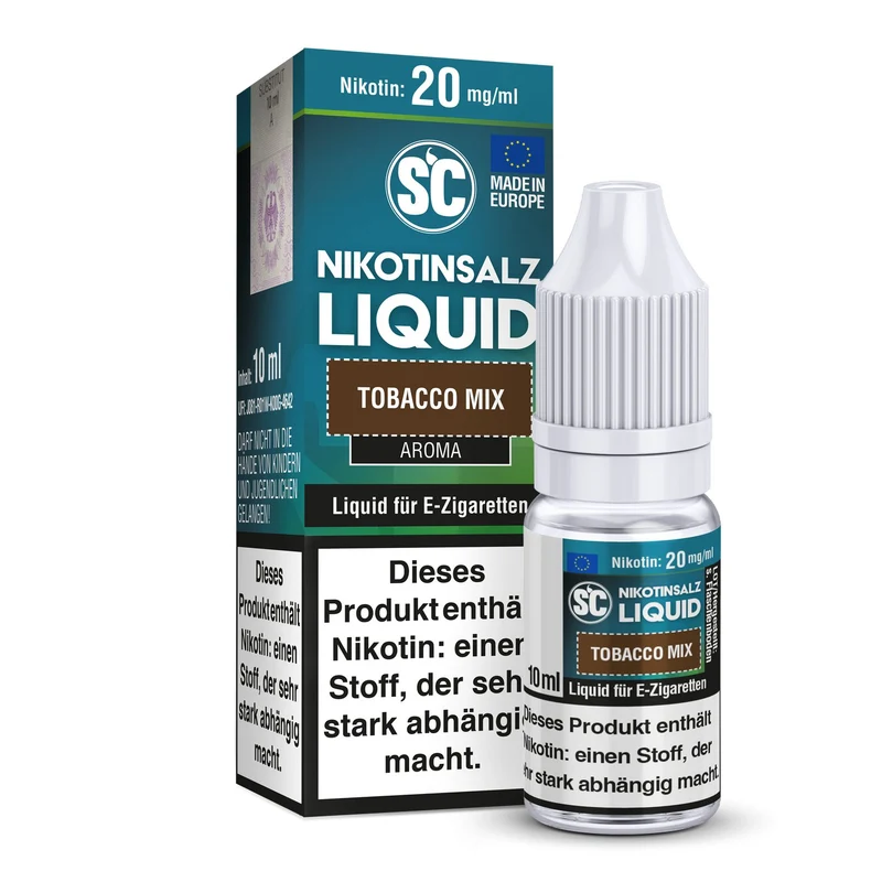 SC - Tobacco Mix - 10ml Fertigliquid (Nikotinsalz)